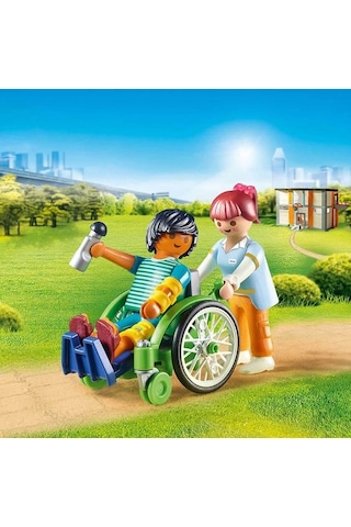 Playmobil Patient In Wheelchair