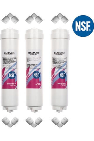 Suzukı Technology Kapalı Kasa Su Arıtma Cihazı Tam Set (5 Filtre)