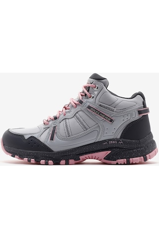 Skechers Hillcrest - Bound Peak Kadın Gri Outdoor Bot 180021 Gypk Gri