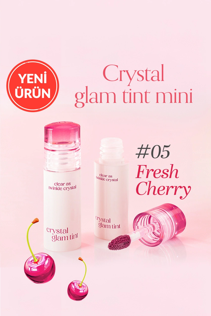 Clio Tint Crystal Glam Tint Mini 05 Fresh Cherry
