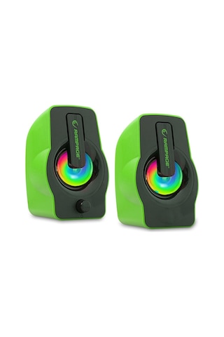 RAMPAGE RMS-G7 FALSETTO GAMİNG USB YEŞİL SPEAKER