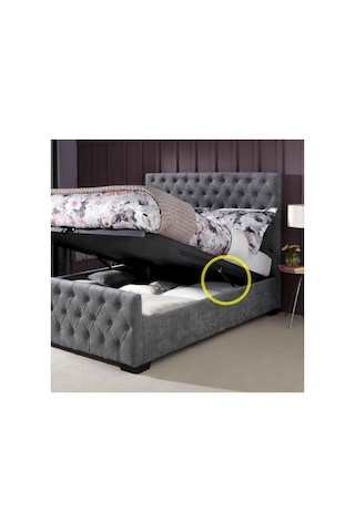 Baza Amortisörü Baza Pistonu 38 Cm 1000 N 1 Çift Beyaz