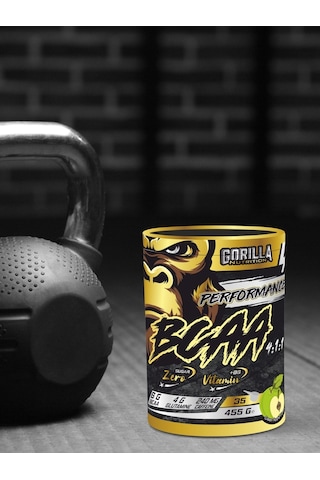 Gorilla Nutrition Performance Bcaa 4:1:1 - 455 G Yeşil Elma A...