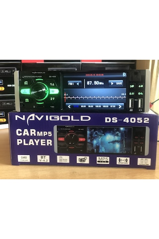 Navigold Ds-4052 Bluetooht 4.1''Ekran+4 45W + Geri Görüş Kamerası