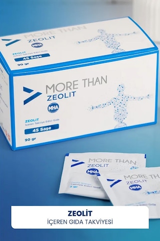 More Than Zeolit 45 Saşe 2 Adet