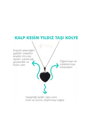 Mystic Energy Doğal Taş Yildiz Taşi Ister Kolye Ister Anahtarlık N11.31130 Gümüş