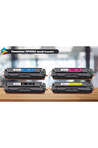 Hp Colour Laserjet Pro Mfp M477dw Uyumlu Toner Takım / Cf410a Takım