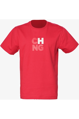 Hummel Hmlchange Erkek Kırmızı T-shirt 911790-3658 Kırmızı