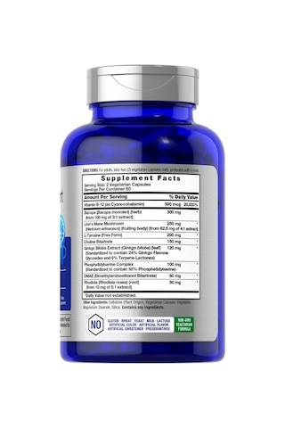 Neuro Support Complex - 9 İn 1 Memory Formula 120 Veg. Capsules