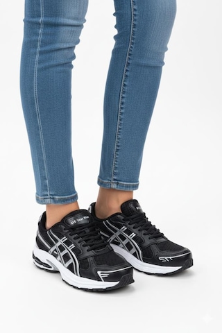 Papuçcity Flet 03405 Unisex Yürüyüş Koşu Günlük Spor Ayakkabı SİYAH-BEYAZ