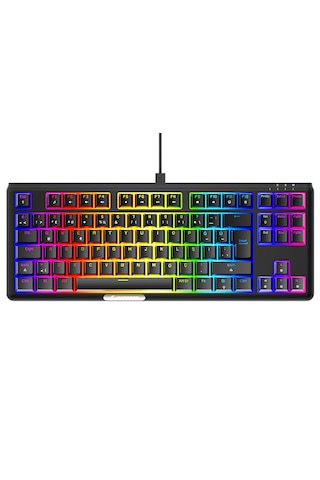 Rampage Claw Siyah Red Swıtch Mekanik Gaming Oyuncu Klavye Rainbo