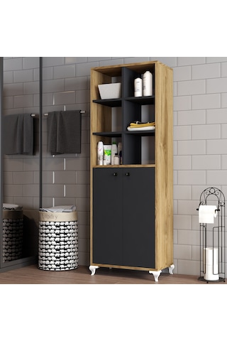 Moxen Mobilya Bdr3 Çok Amaçlı Dolap Raflı MXNBDR3003CVZANTRST