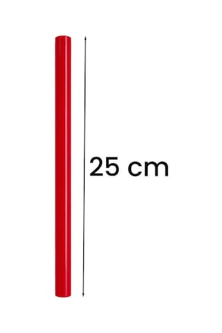 Midex Orf-BT-25RD-3X Kırmızı Çocuklara Özel Ritim Çubuğu 25 cm Eğitici Örf Aleti (Karbon Fiber)