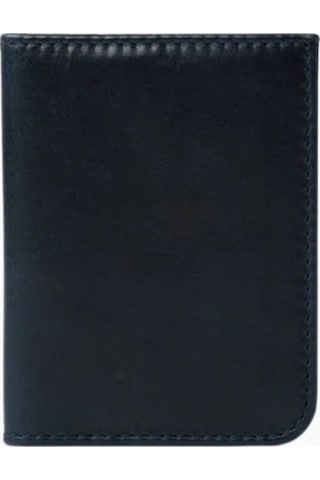 Ryoko Troy Bifold Full Grain Deri Kartlık Lacivert