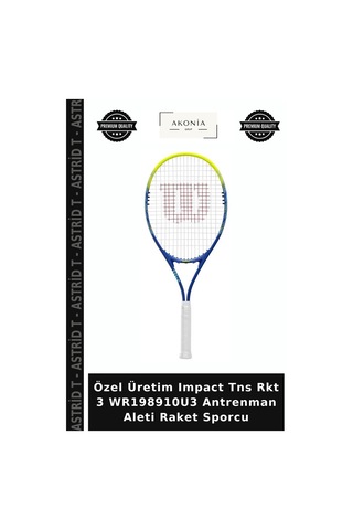 Özel Üretim Impact Tns Rkt 3 Wr198910u3 Antrenman Aleti Raket Sporcu