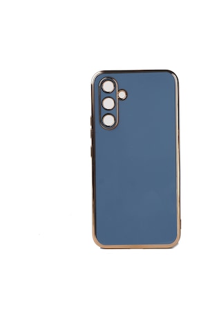 Zore Galaxy Uyumlu M14 Kılıf Bark Kapak - Mavi Açık Mavi Açık