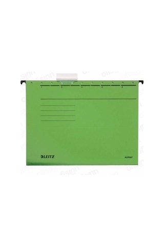 Leıtz 6515-55 Delta Askılı Dosya Telsiz Yeşil 25 Adet