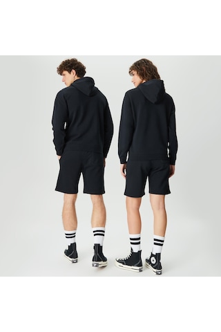 Converse Go-to Embroidered Star Chevron Unisex Siyah Hoodie