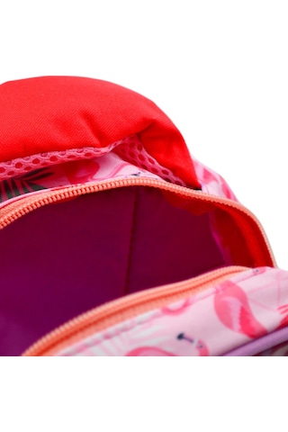 Muggle Tek Bölmeli Filamingo Rose Pembe Anaokulu Sırt Çantası Mu-7235
