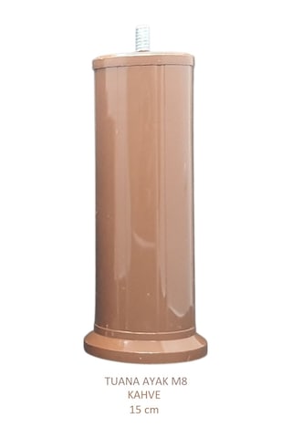 Tuana Ayak 15 cm M8 Cıvatalı Kahve