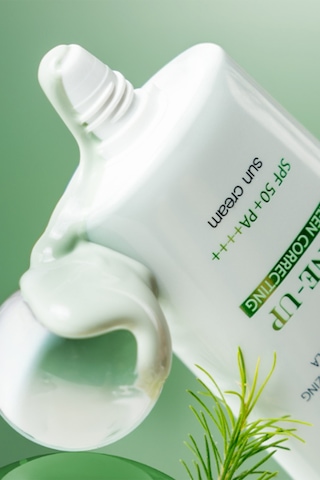 Dalba Clean Tre Tree Liposome Tone-up Sun Cream Green 50ml - Yeşil Tone-up Güneş Kremi