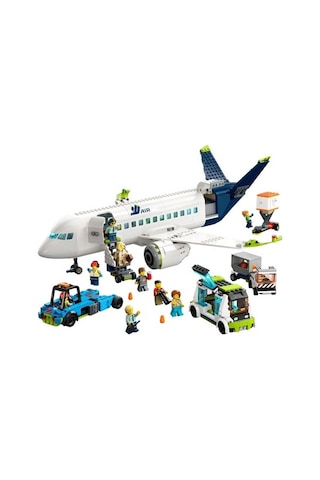 LEGO® City 60367 Yolcu Uçağı Yaratıcı Oyuncak Yapım Seti 930 Parça