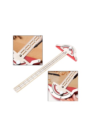 Suntek T Cetvel Çok Açılı Cetvel Açıölçer Ölçü Aracı