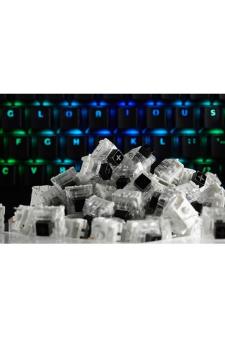 Glorious Pc Gaming Race Kailh Box Black Switches Gmmk Klavyeler I