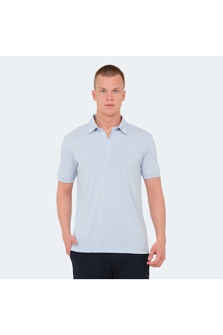 Slazenger KATSURO Erkek Polo Yaka Mavi Tişört