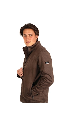 Lee Cooper Nuels Erkek Dokuma Mont Kahve-16641-Kahve Kahverengi