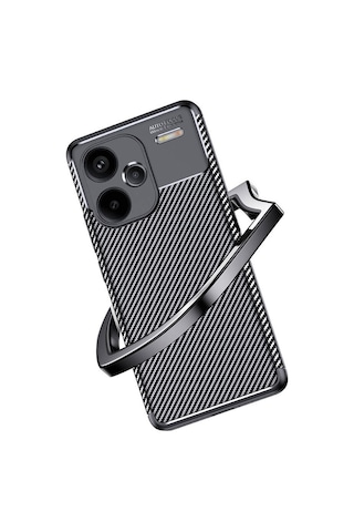 Vendas Xiaomi Redmi Note 13 Pro Plus 5g Uyumlu Kılıf Deep Dizayn Karbon Görünümlü Auto Focus Kılıf