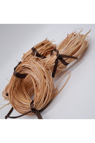 Yassı Rattan Doğal Bambu Çubuk 35 Gr Brüt - 2 Mm Rattan Ip