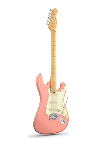 Donner Dst-600 Elektro Gitar Shell Pink