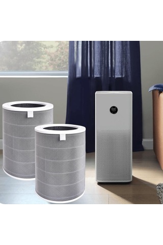 Xiaomi Smart Air Purifier 4 Hava Temizleyici İle Uyumlu 2'li Hepa Filtre Çok Renkli