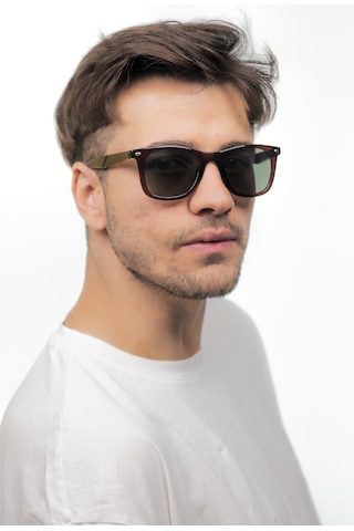 Lunox LNX006 Bruna Kahve Polarize Unisex Güneş Gözlüğü