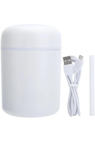 Buffer Usb Rengarenk Işıklı 300 Ml Ulrasonik Hava Nemlendirici Buhar Makinesi Ve Hava Aroma Difüzörü