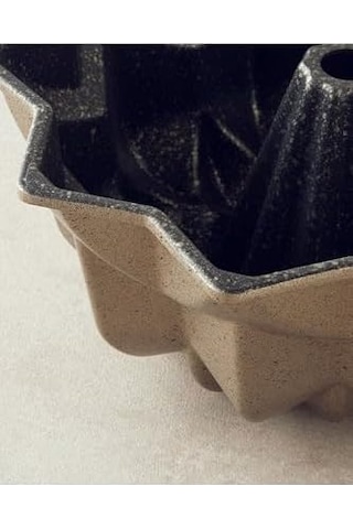 Home Patisserie Star Alüminyum Döküm Kek Kalıbı Gold-silver S