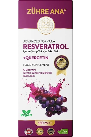 Zühre Ana Resveratrol Şurup 150 ML