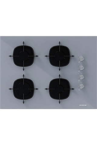 Silverline BO6501S01 - CS5665S01 - 3490 OSLO Gri Cam Ankastre Set