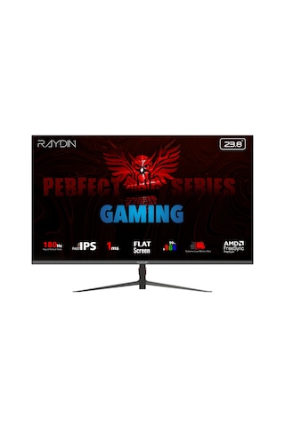 Raydın Mm24dfı-180hz, 23.8&quot , 1ms, 180hz, Full Hd, 300 Nits, Hdmı, Dp, Ips Led, Flat, Frameless, Freesync Gaming Monitör