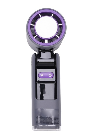 Geeroyoo K801 Buzlu Soğutma Eldivenli Fan - Usb Şarjlı 100 Hızlı Ayar, Led Ekran, Taşınabilir Turbin Fan, Dışarıda Ve Seyahatte Kullanım İçin Gri Gri