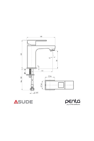Penta 4401l Loya Lavabo Bataryası Sarı