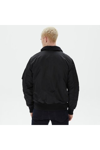 Alpha Industrıes Alpha Industries B-15 Mod Flight Erkek Siyah Ceket