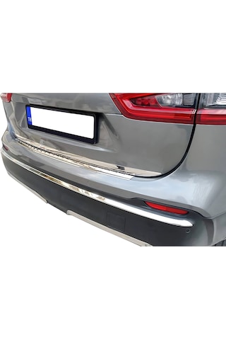 Nissan Qashqai Arka Tampon Çıtası - Krom 2014+