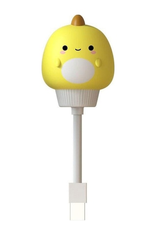 Powermaster Esnek Usb Li Bebek Çocuk Odası Gece Lambası Sarı Işık Taşınabilir Çok Renkli
