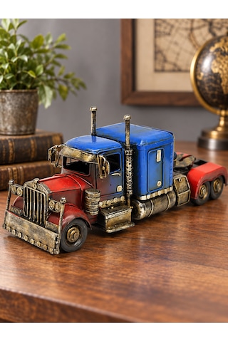 Dekoratif Metal Tır Ford Classic Kamyon Retro Renk