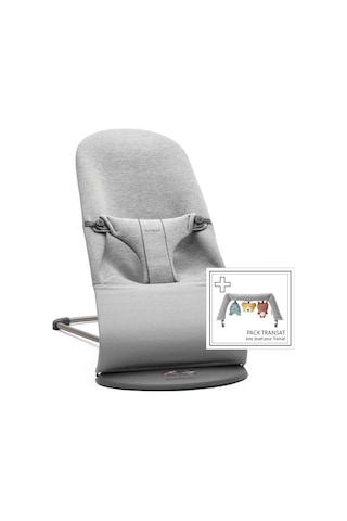 Babybjörn Balance Bliss Ana Kucağı Cotton 3d Jersey Oyuncaklı Soft / Light Grey