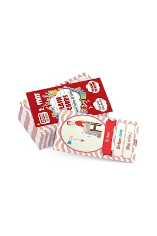 2. Sınıf Flash Cards Ingilizce Dil Kartı