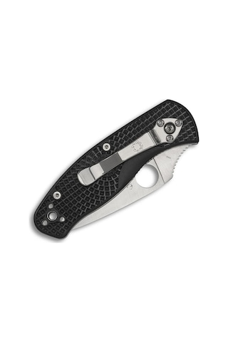 Spyderco Persistence Black Lightweight Plainedge Kamp Çakı Siyah