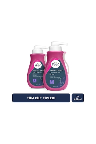 Veet Professional Tüy Dökücü Krem 2 x 400 ML